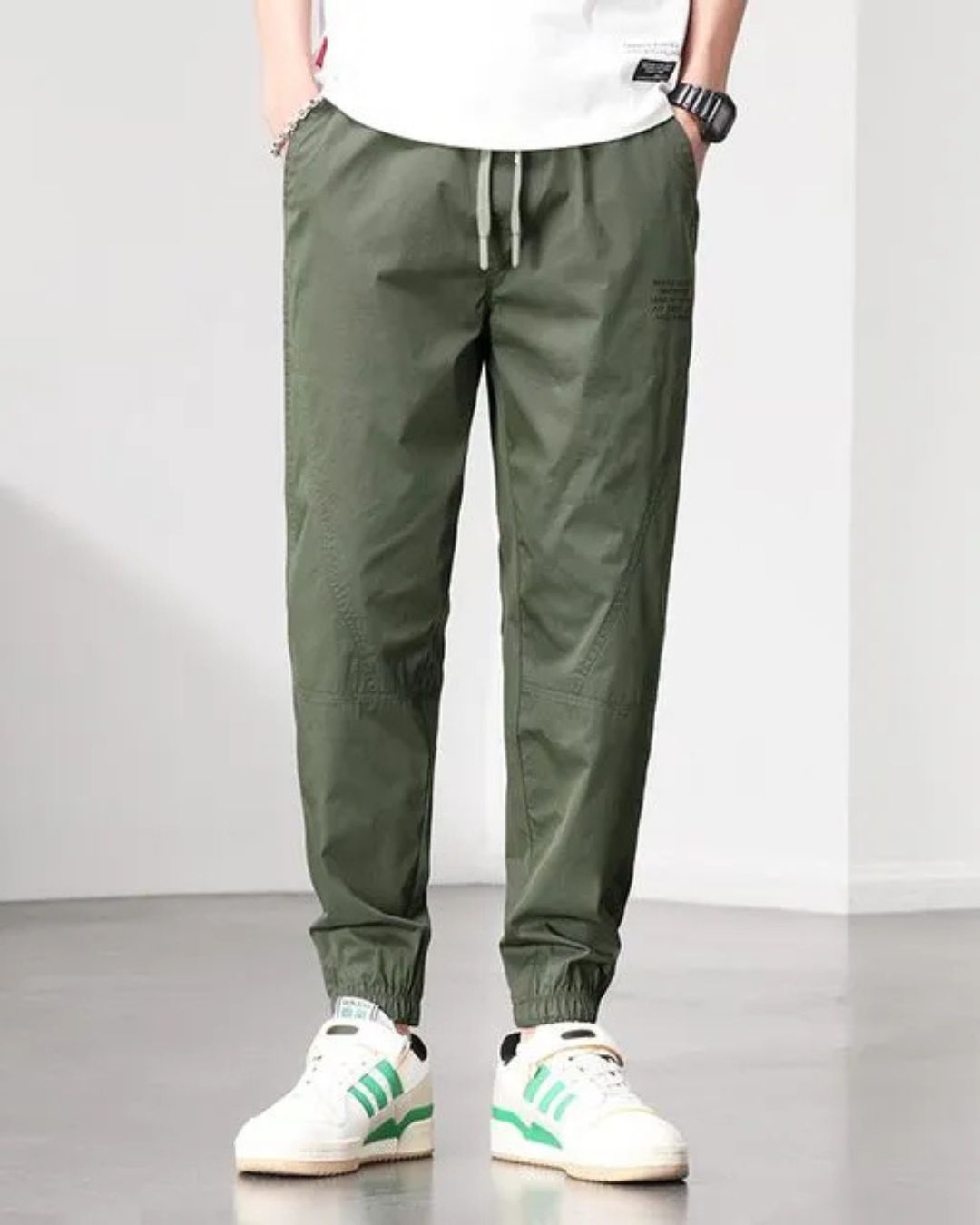 Strong® - Jogger para Caballero Estilo Retro Americano
