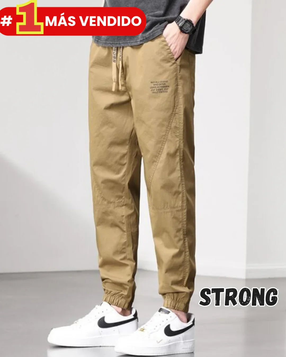 Strong® - Jogger Casual para Caballero Estilo Retro Americano | Envíos gratis - ALIMPORTPERU