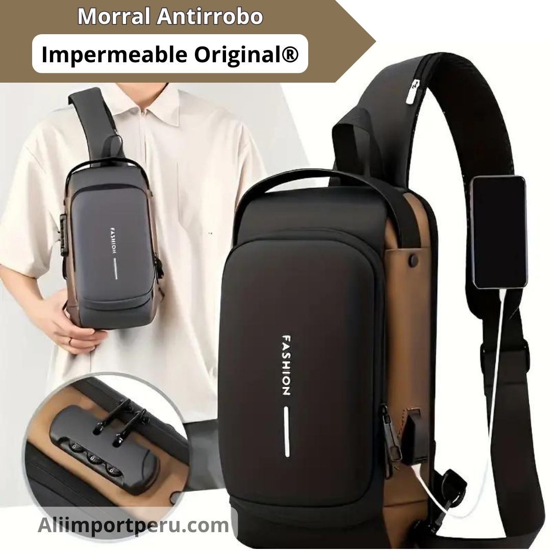 Morral Antirrobo Impermeable Original®|Envío Gratis