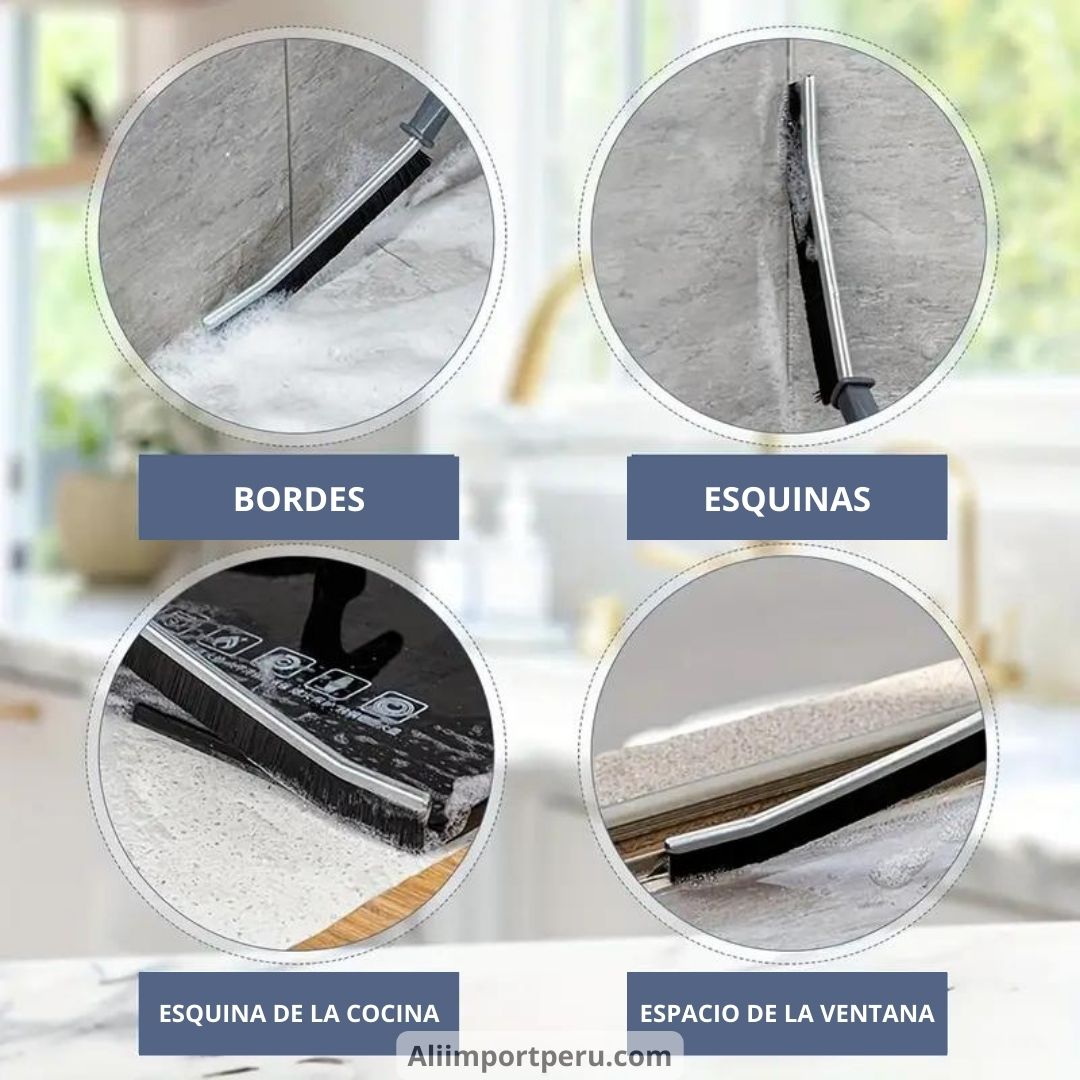 GapBrush PRO® - Set de 3 Cepillos de Limpieza de Hendiduras