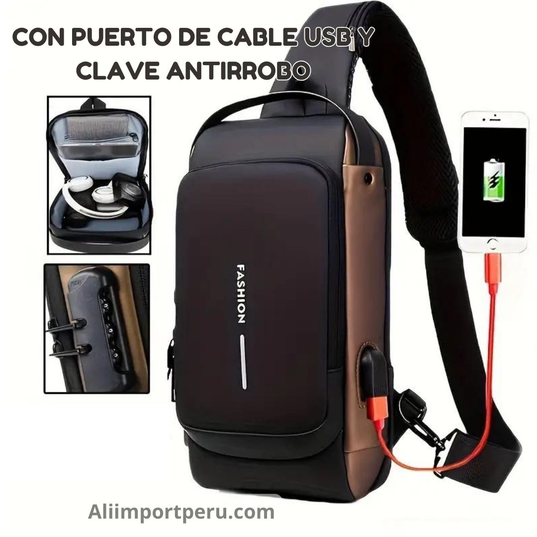 Morral Antirrobo Impermeable Original®|Envío Gratis