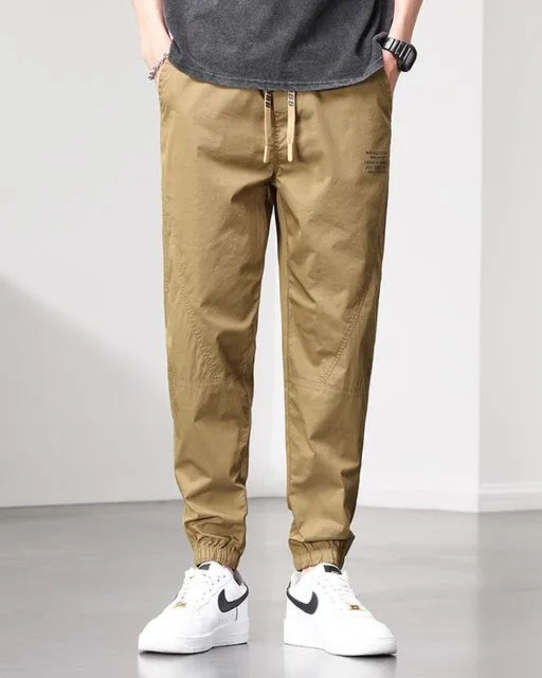Strong® - Jogger para Caballero Estilo Retro Americano